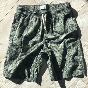 Kids Pineapple shorts Old Navy size 10/12